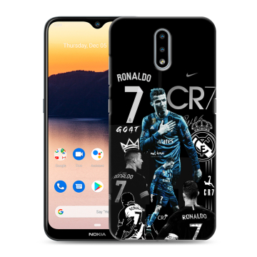 Силиконовый чехол на Nokia 2.3 с принтом Реал Роналдо Силиконовый чехол на Nokia 2.3 с принтом Реал Роналдо