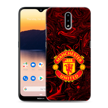 Силиконовый чехол на Nokia 2.3 с принтом Manchester United