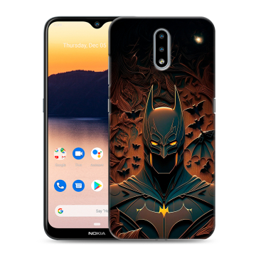 Силиконовый чехол на Nokia 2.3 с принтом Batman Бэтмен