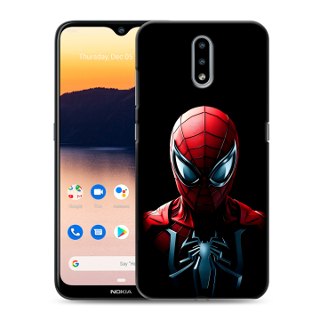Силиконовый чехол на Nokia 2.3 с принтом Spiderman Человек паук Силиконовый чехол на Nokia 2.3 с принтом Spiderman Человек паук