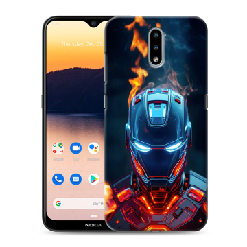 Силиконовый чехол на Nokia 2.3 с принтом IronMan Железный человек Силиконовый чехол на Nokia 2.3 с принтом IronMan Железный человек