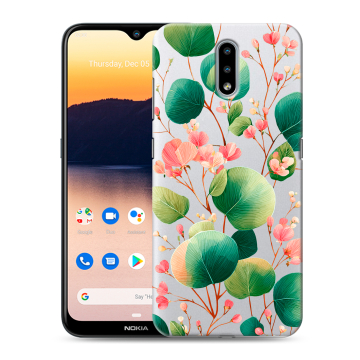Силиконовый чехол на Nokia 2.3 с принтом женский