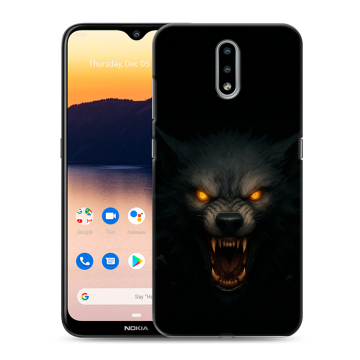 Силиконовый чехол на Nokia 2.3 с принтом Волк