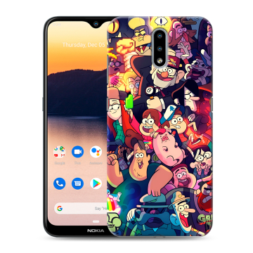 Силиконовый чехол на Nokia 2.3 с принтом Gravity Falls Гравити Фолз Силиконовый чехол на Nokia 2.3 с принтом Gravity Falls Гравити Фолз