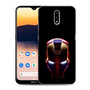 Силиконовый чехол на Nokia 2.3 с принтом IronMan Железный человек Силиконовый чехол на Nokia 2.3 с принтом IronMan Железный человек