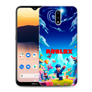 Силиконовый чехол на Nokia 2.3 с принтом Roblox Роблокс Силиконовый чехол на Nokia 2.3 с принтом Roblox Роблокс
