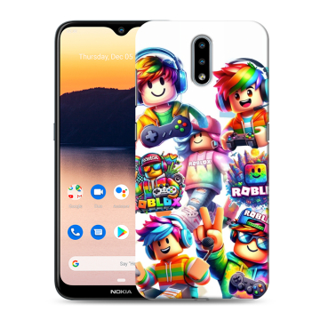 Силиконовый чехол на Nokia 2.3 с принтом Roblox Роблокс Силиконовый чехол на Nokia 2.3 с принтом Roblox Роблокс