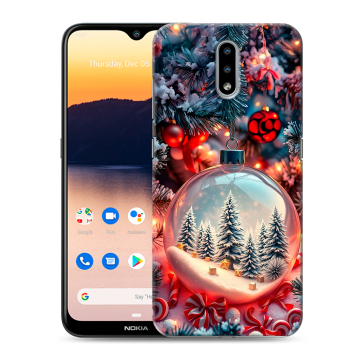 Силиконовый чехол на Nokia 2.3 с принтом Новый год