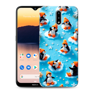 Силиконовый чехол на Nokia 2.3 с принтом Новый год