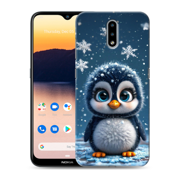 Силиконовый чехол на Nokia 2.3 с принтом Новый год