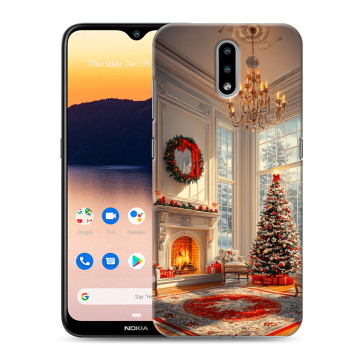 Силиконовый чехол на Nokia 2.3 с принтом Новый год