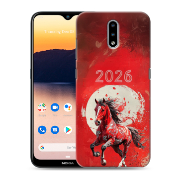 Силиконовый чехол на Nokia 2.3 с принтом Новый год