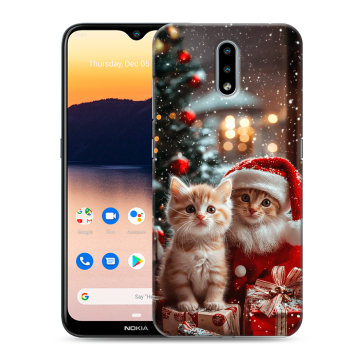 Силиконовый чехол на Nokia 2.3 с принтом Новый год