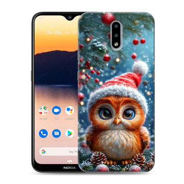 Силиконовый чехол на Nokia 2.3 с принтом Новый год