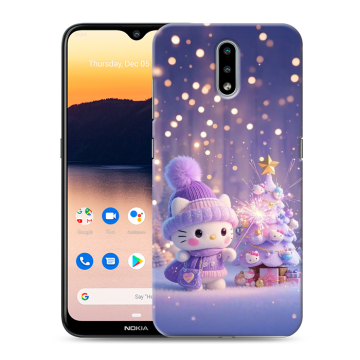Силиконовый чехол на Nokia 2.3 с принтом Новый год