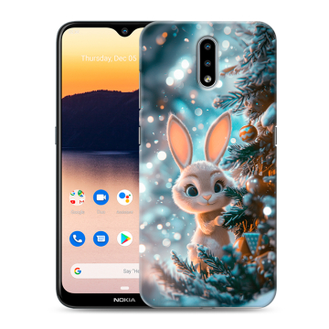 Силиконовый чехол на Nokia 2.3 с принтом Новый год