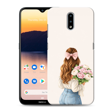 Силиконовый чехол на Nokia 2.3 с принтом женский Силиконовый чехол на Nokia 2.3 с принтом женский