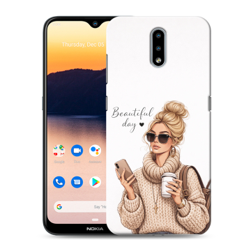 Силиконовый чехол на Nokia 2.3 с принтом женский Силиконовый чехол на Nokia 2.3 с принтом женский
