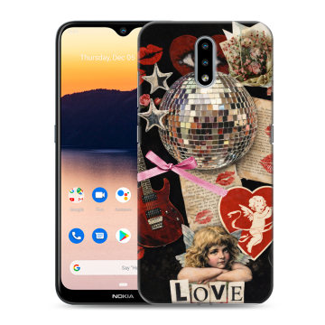 Силиконовый чехол на Nokia 2.3 с принтом для девочек