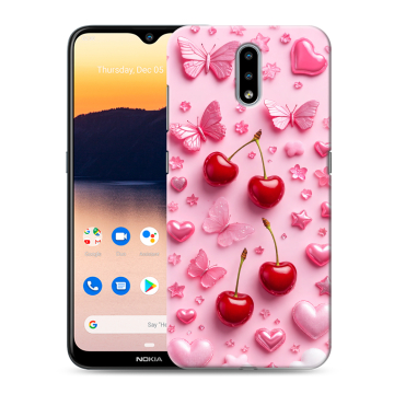 Силиконовый чехол на Nokia 2.3 с принтом для девочек Силиконовый чехол на Nokia 2.3 с принтом для девочек
