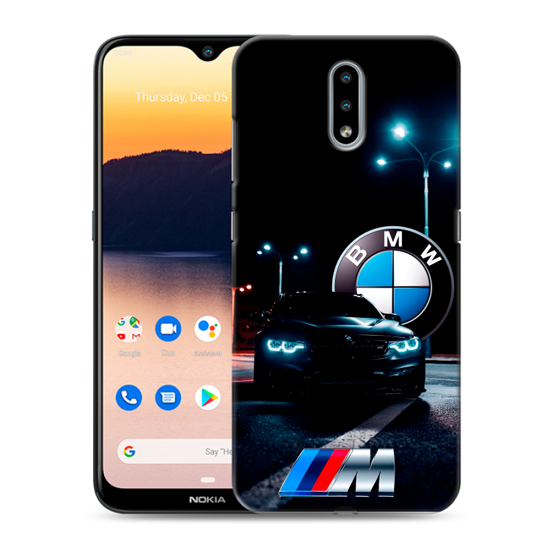 Силиконовый чехол на Nokia 2.3 с принтом БМВ BMW Силиконовый чехол на Nokia 2.3 с принтом БМВ BMW