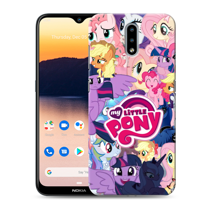 Силиконовый чехол на Nokia 2.3 с принтом My little pony Дружба чудо Силиконовый чехол на Nokia 2.3 с принтом My little pony Дружба чудо