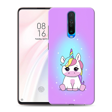 Силиконовый чехол на Xiaomi RedMi K30 с принтом Единорог Силиконовый чехол на Xiaomi RedMi K30 с принтом Единорог