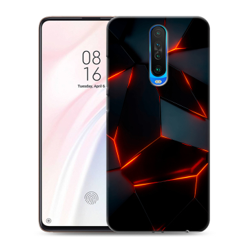 Силиконовый чехол на Xiaomi RedMi K30 с принтом Яркие абстракции Силиконовый чехол на Xiaomi RedMi K30 с принтом Яркие абстракции