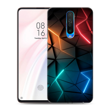 Силиконовый чехол на Xiaomi RedMi K30 с принтом Абстракция неон Силиконовый чехол на Xiaomi RedMi K30 с принтом Абстракция неон