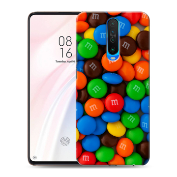 Силиконовый чехол на Xiaomi RedMi K30 с принтом Конфеты Силиконовый чехол на Xiaomi RedMi K30 с принтом Конфеты
