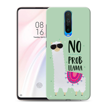 Силиконовый чехол на Xiaomi RedMi K30 с принтом Лама Силиконовый чехол на Xiaomi RedMi K30 с принтом Лама