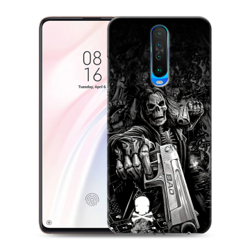 Силиконовый чехол на Xiaomi RedMi K30 с принтом Скелет Силиконовый чехол на Xiaomi RedMi K30 с принтом Скелет
