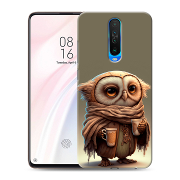 Силиконовый чехол на Xiaomi RedMi K30 с принтом Сова Силиконовый чехол на Xiaomi RedMi K30 с принтом Сова