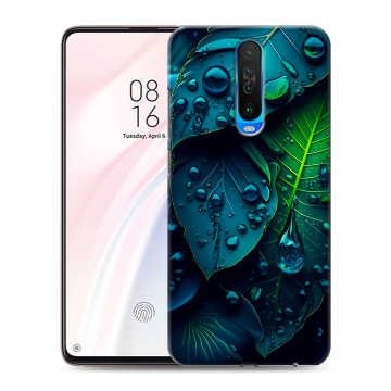 Силиконовый чехол на Xiaomi RedMi K30 с принтом Листья Силиконовый чехол на Xiaomi RedMi K30 с принтом Листья