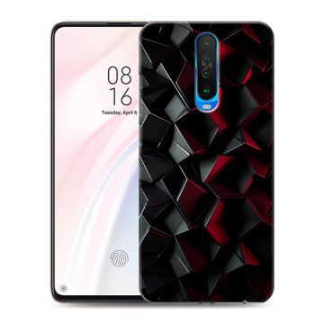 Силиконовый чехол на Xiaomi RedMi K30 с принтом Абстракция