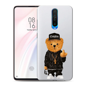 Силиконовый чехол на Xiaomi RedMi K30 с принтом Мишка