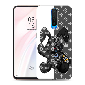 Силиконовый чехол на Xiaomi RedMi K30 с принтом Луи робот