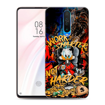 Силиконовый чехол на Xiaomi RedMi K30 с принтом Дональд Дак Деньги