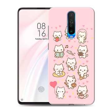 Силиконовый чехол на Xiaomi RedMi K30 с принтом Hello Kitty Хелоу Кити