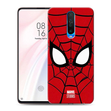 Силиконовый чехол на Xiaomi RedMi K30 с принтом человек паук spiderman