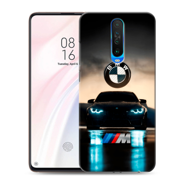 Силиконовый чехол на Xiaomi RedMi K30 с принтом БМВ BMW