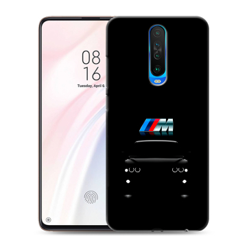 Силиконовый чехол на Xiaomi RedMi K30 с принтом БМВ BMW