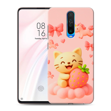 Силиконовый чехол на Xiaomi RedMi K30 с принтом для девочек