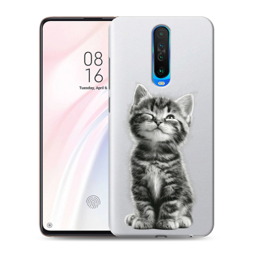 Силиконовый чехол на Xiaomi RedMi K30 с принтом Котенок