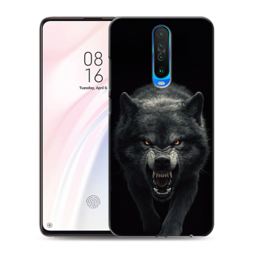 Силиконовый чехол на Xiaomi RedMi K30 с принтом Волк