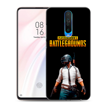 Силиконовый чехол на Xiaomi RedMi K30 с принтом PUGB ПАГБ