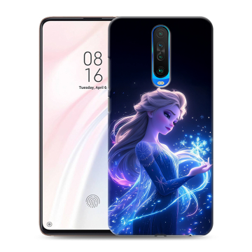 Силиконовый чехол на Xiaomi RedMi K30 с принтом Холодное сердце Frozen