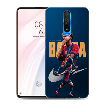 Силиконовый чехол на Xiaomi RedMi K30 с принтом Барселона Barca Yamal 