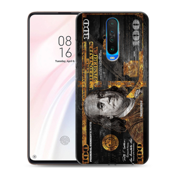 Силиконовый чехол на Xiaomi RedMi K30 с принтом Доллар деньги