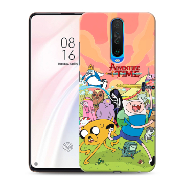 Силиконовый чехол на Xiaomi RedMi K30 с принтом Adventure time Время приключений Силиконовый чехол на Xiaomi RedMi K30 с принтом Adventure time Время приключений